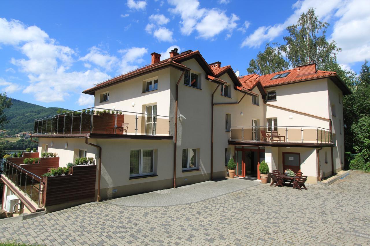 Willa Pod Skrzydlami Hotell Międzybrodzie Bialskie Exteriör bild